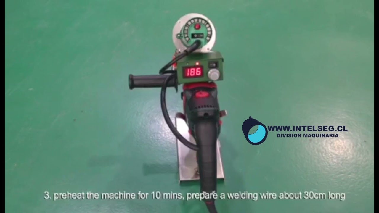 Como usar Maquina Extrusora Intelseg (Extruder Machine)