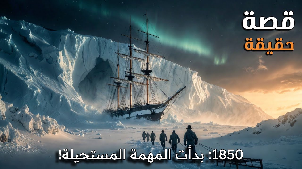 السفينة المفقودة في القطب الشمالي: “HMS Resolute |ولغز بعثة جون فرانكلين 1845 | وثائقي للنوم