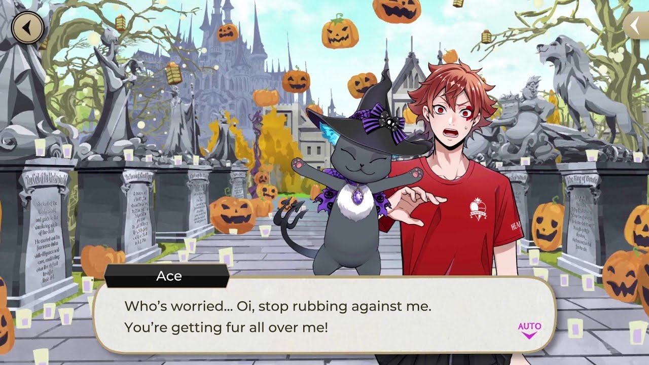 [Twisted Wonderland Halloween] Ace Moments in Scary Monsters Event [English Sub]