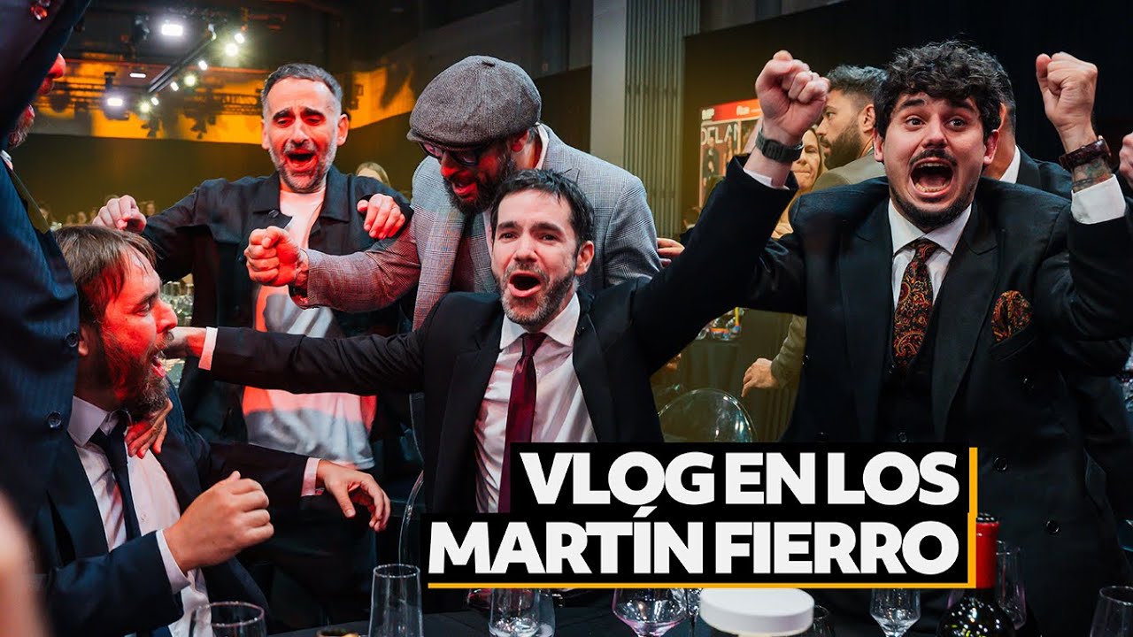 FUIMOS A LOS MARTÍN FIERRO DEL STREAMING 2025