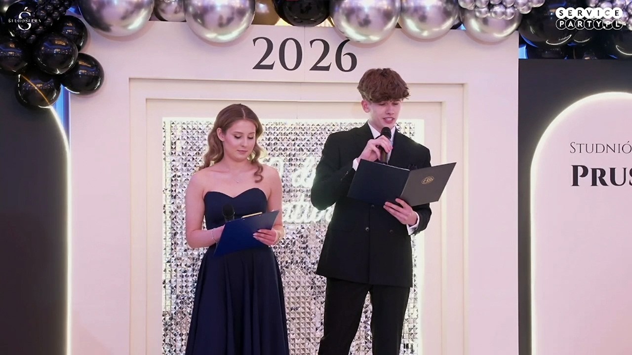 Studniówka I Liceum Ogólnokształcące im. Bolesława Prusa w Siedlcach 2026 - część oficjalna