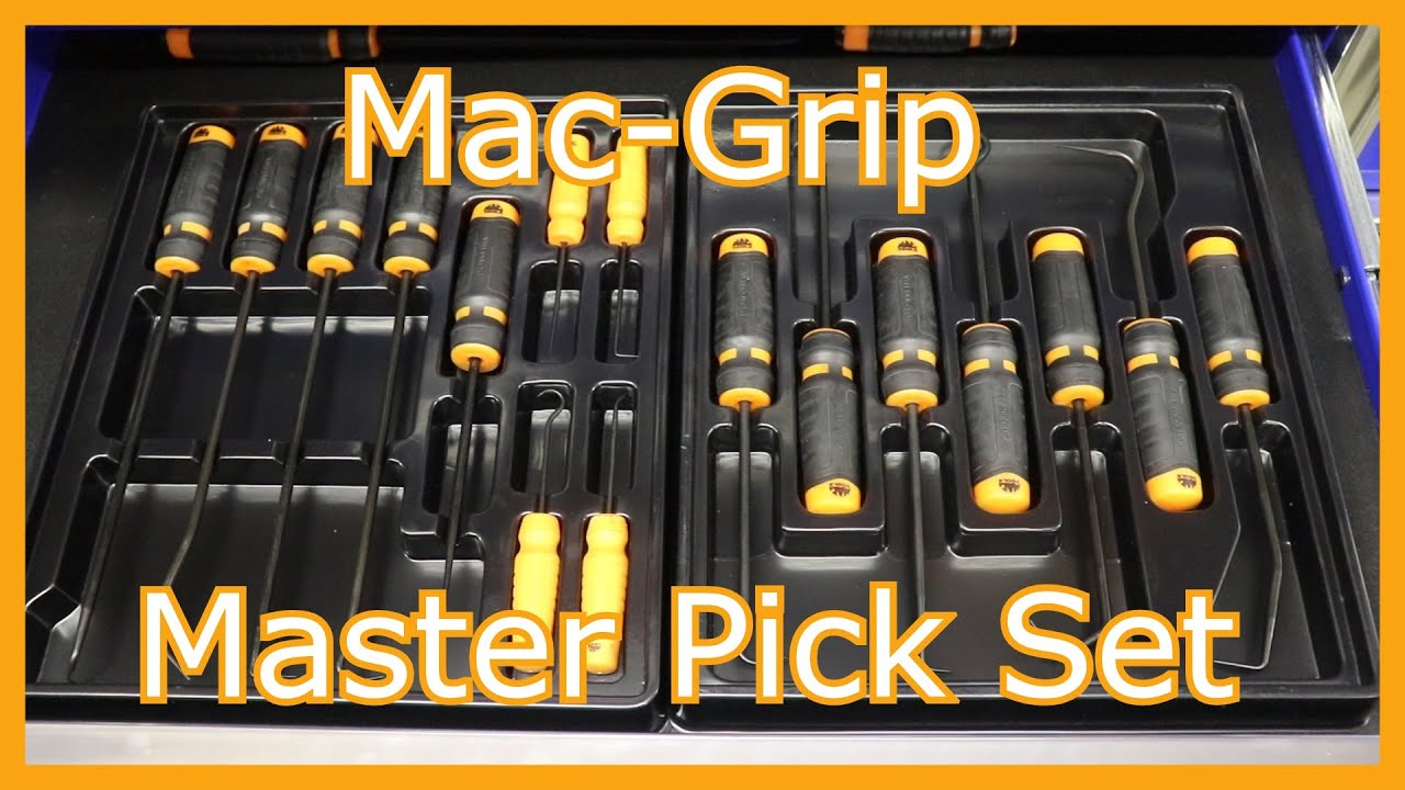 MAC Tool Haul #27: Mac-Grip Master Pick Set, PN: PS16D