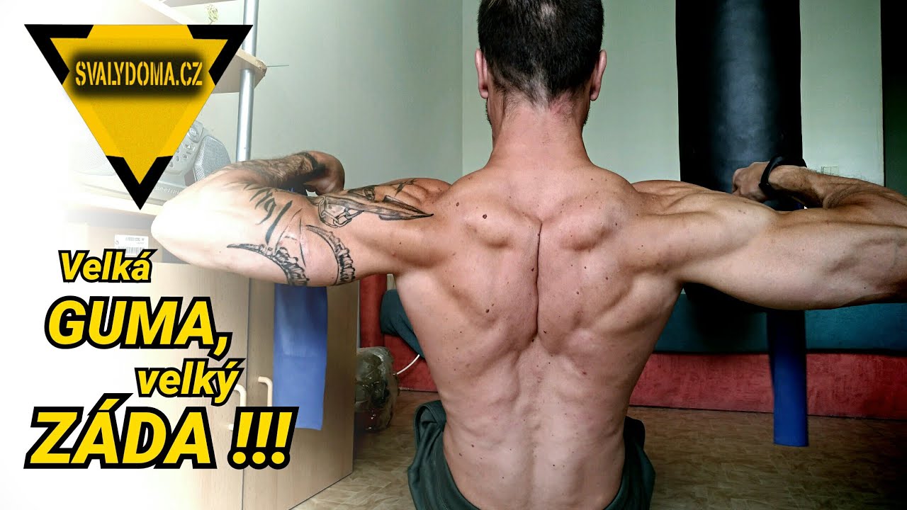 #73 CVIČENÍ DOMA s posilovací GUMOU - 5 nejlepších cviků na ZÁDA s EXPANDEREM i pro začátečníky !!!