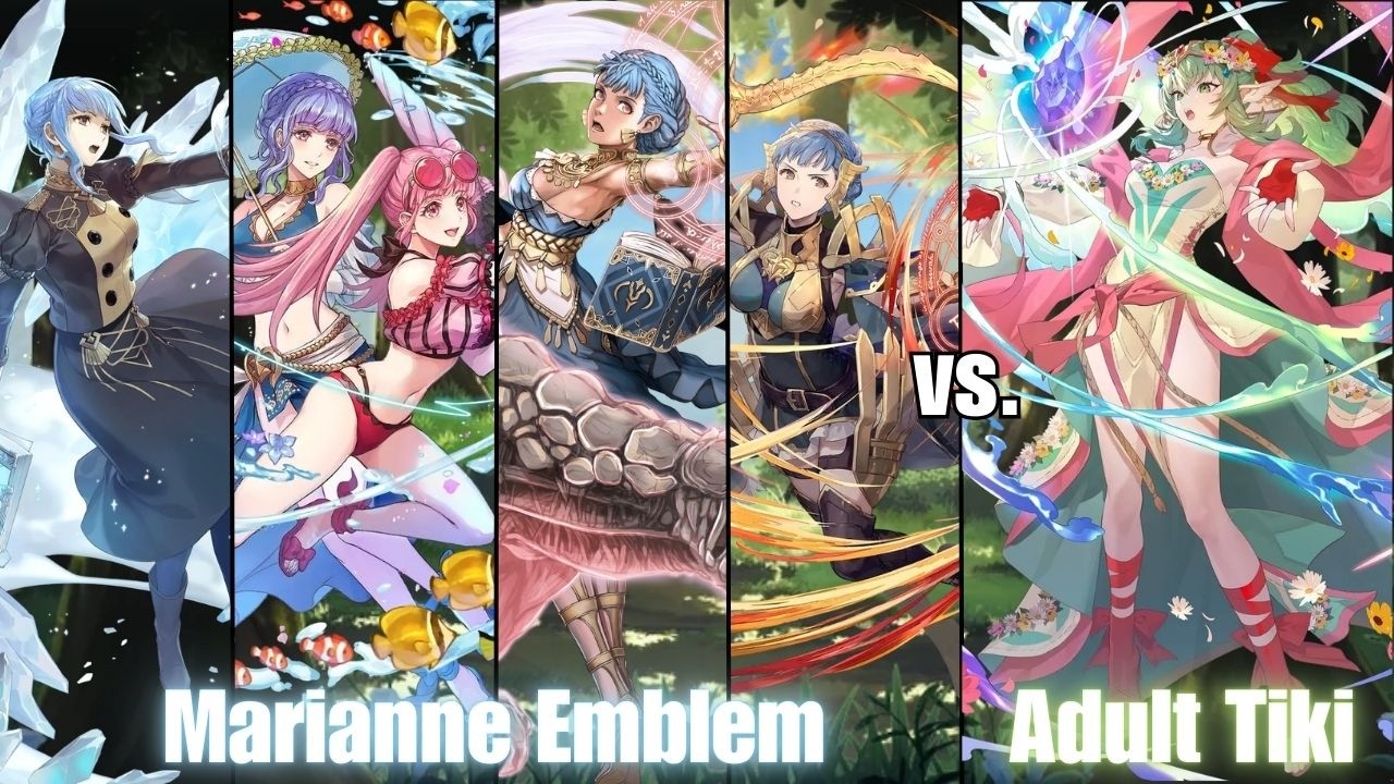 Marianne Emblem vs. Mythic Adult Tiki Abyssal! [FEH]