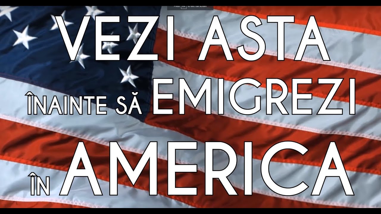 Vrei să emigrezi în America?