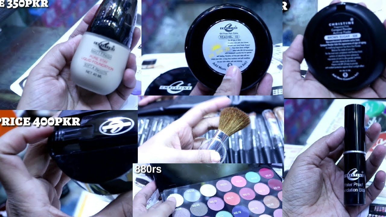 Christine Cosmetic Complete Haul || Original Product || Economical Prices