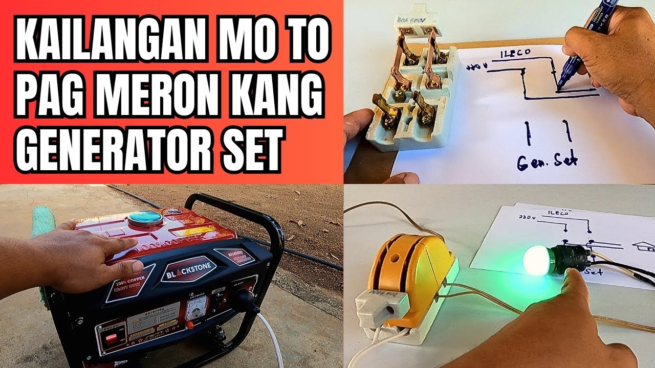 Paano magwiring ng Knife Switch Double Throw, Saan ginagamit at Bakit kailangan gumamit nito