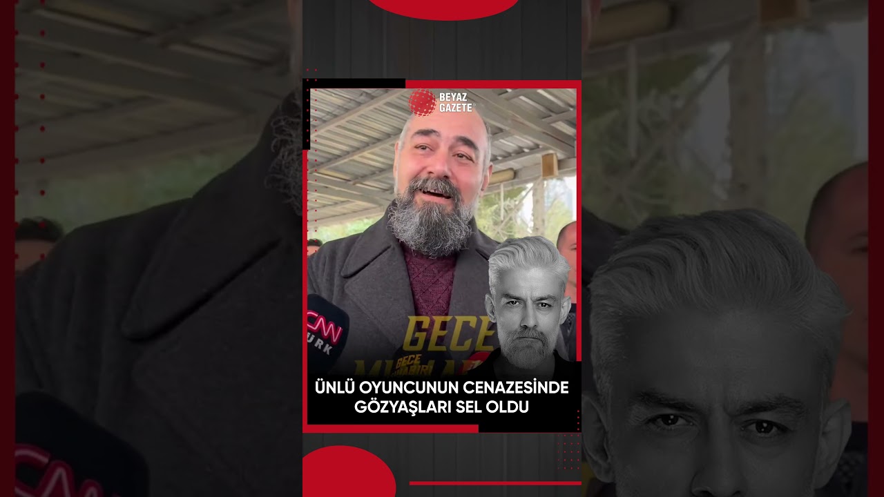 Vefat &uuml;nl&uuml; oyuncu Kanbolat G&ouml;rkem Aslan&rsquo;ın cenazesinde g&ouml;zyaşları sel oldu.