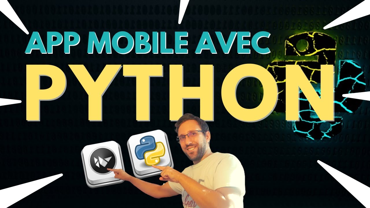 CRÉER UNE APP MOBILE AVEC PYTHON ET KIVY (tuto en français!)
