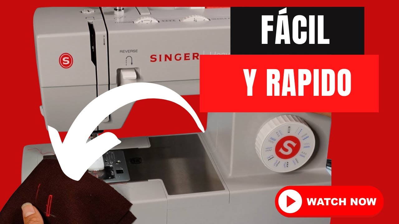 Como Hacer Ojales En Máquina Singer Heavy Duty