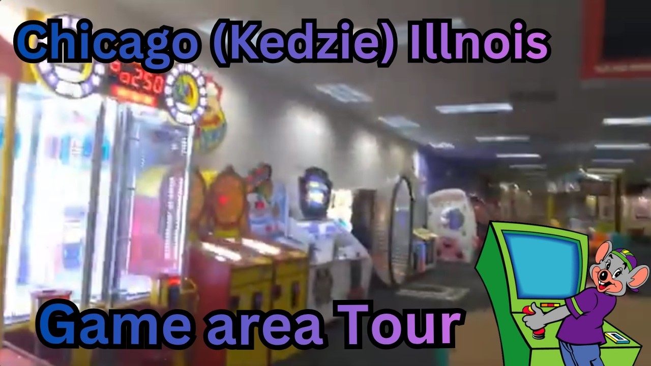Chuck E Cheese Kedzie IL Game Room Tour (Now 2.0)