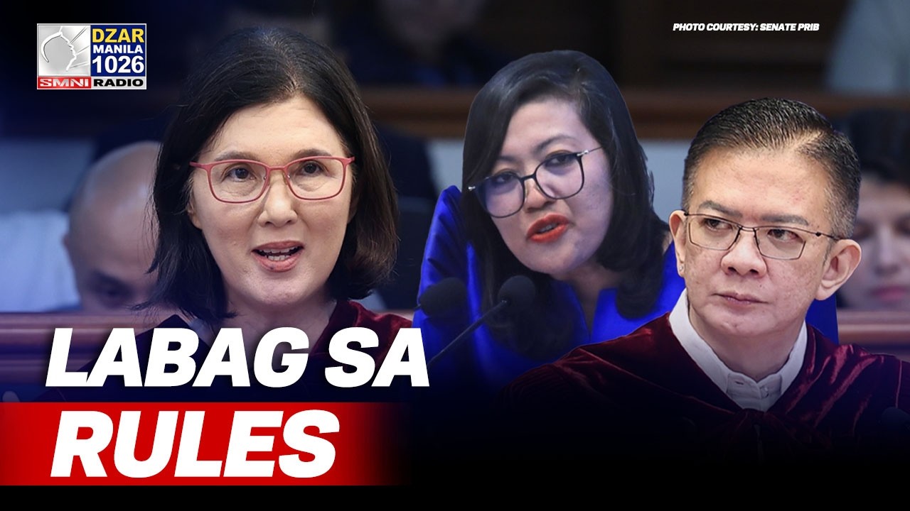 NARUSZENIE ZASAD &mdash; Starcie Sen. Pii Cayetano z posłem Luistro