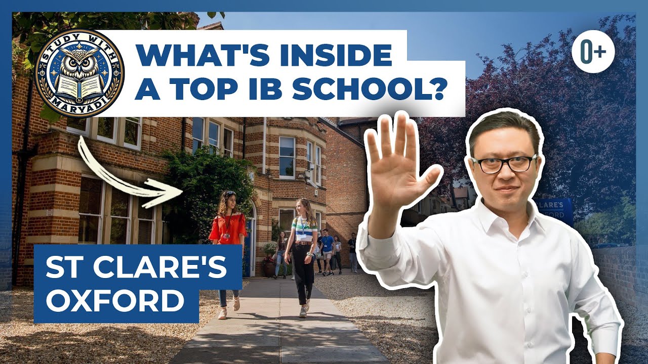 St Clare's Oxford - Private Boarding School / 360 Video Tour with Maryadi / IB School in UK
