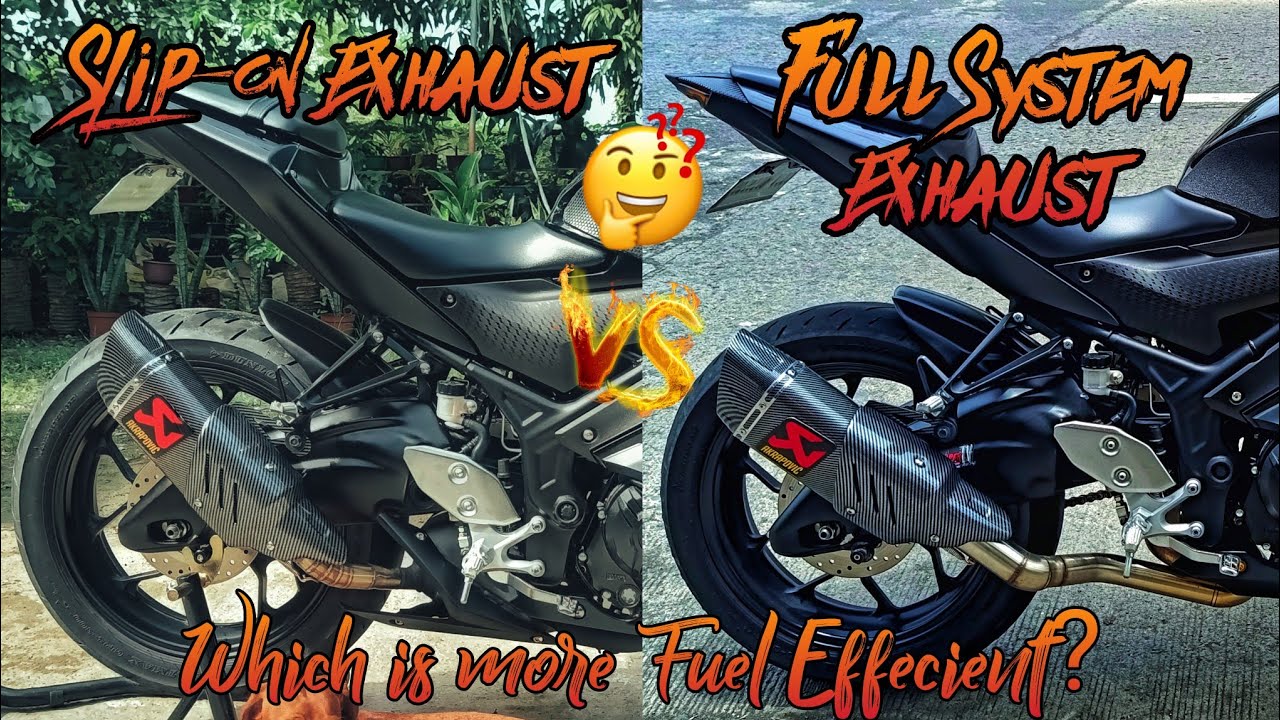 Yamaha R3 Gas Consumption. Slip-on VS Full System Exhaust! Which is more fuel effecient?