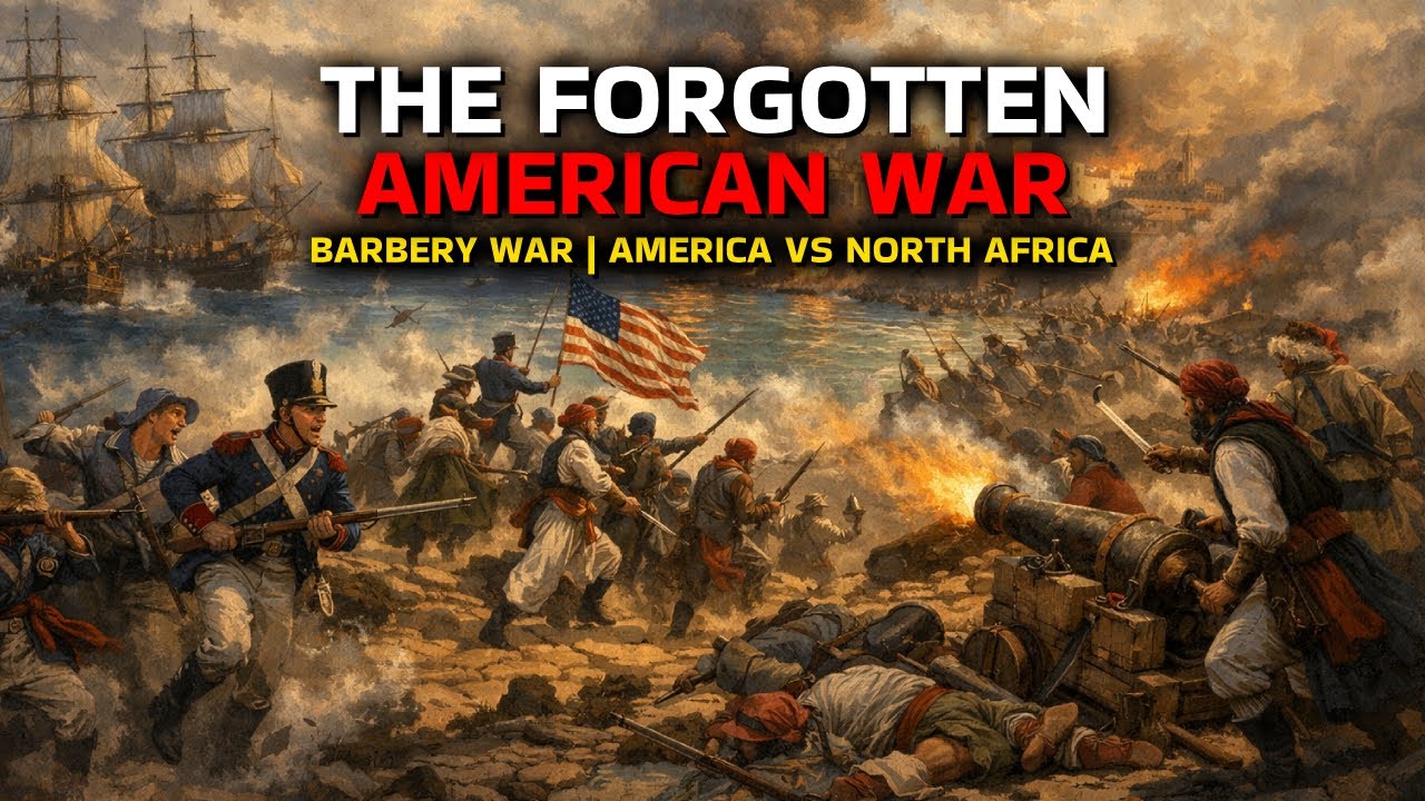 How U.S.A Fought Pirates of North Africa : The Barbary War Full Story