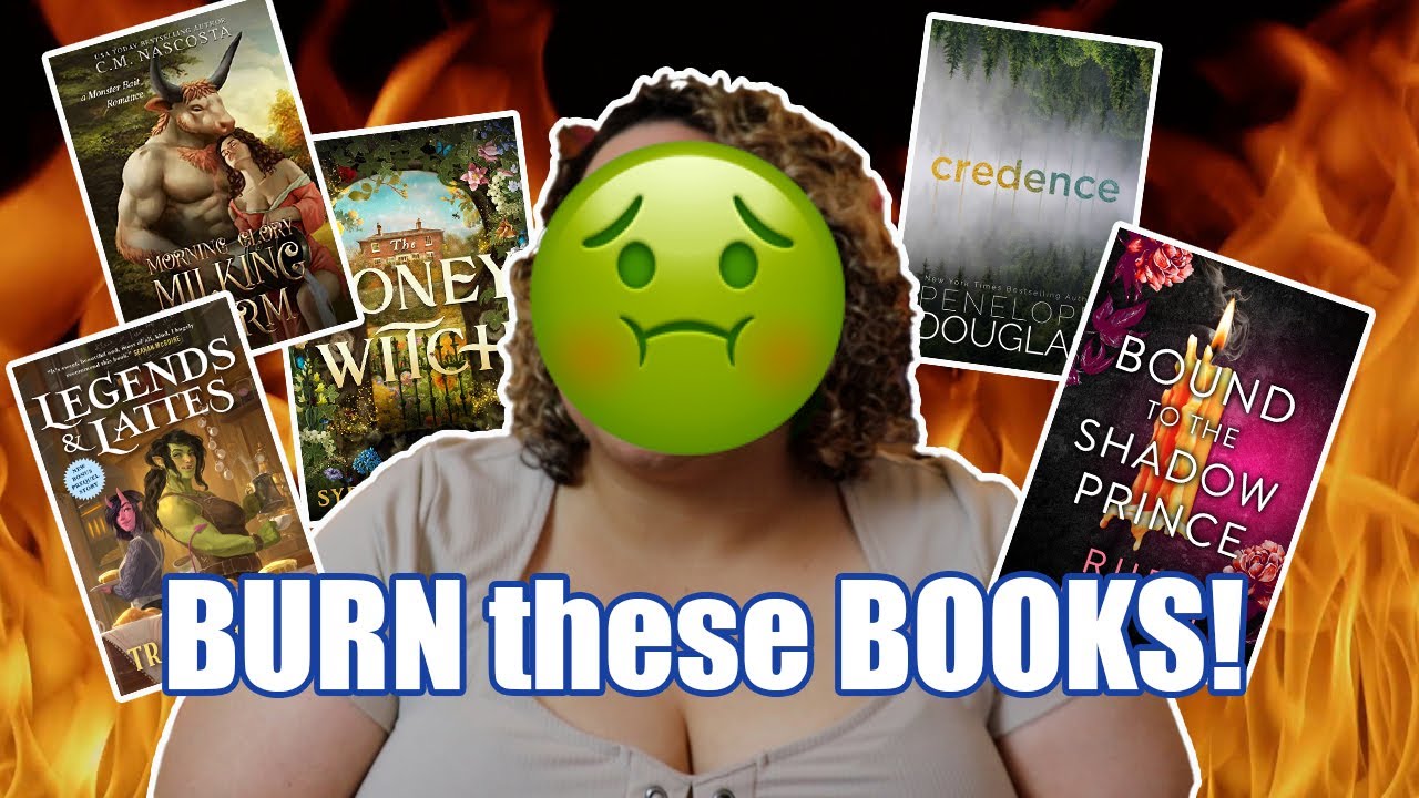 Worst Books of 2024 | BURN THEM ALL 🔥