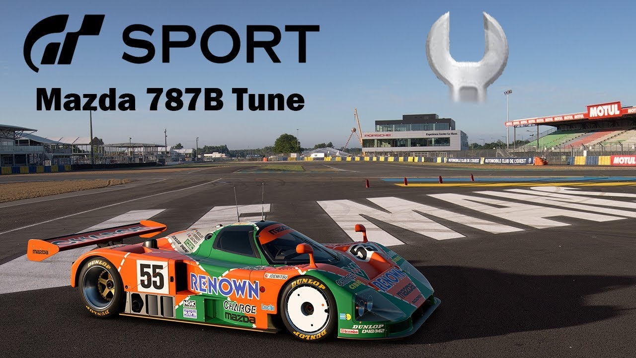 Gran Turismo Sport - Mazda 787B Circuit Setup + Dragon Trail-Seaside Lap