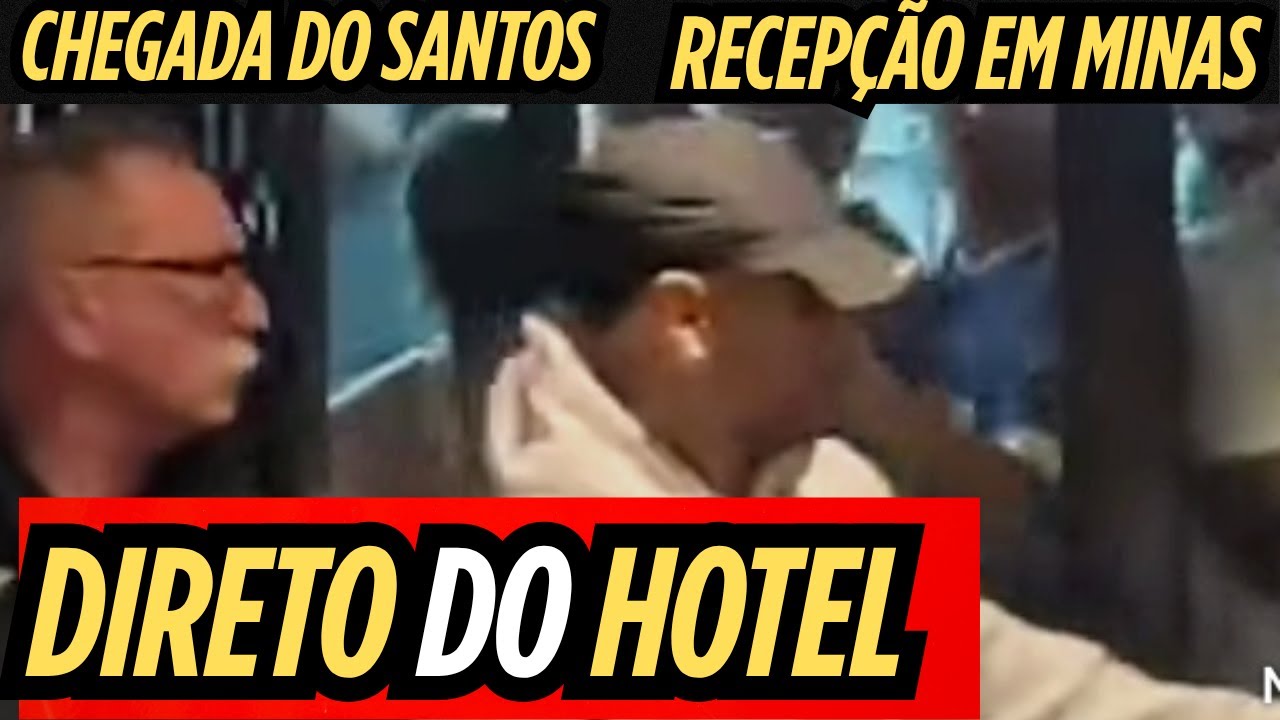 EXCLUSIVO CHEGADA DO SANTOS EM MINAS Se inscreve #santos #noticiasdosantos #sfc #futebol 