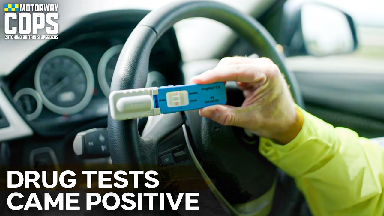 Aggressive Driver Fails for Cannabis and Cocaine | Motorway Cops