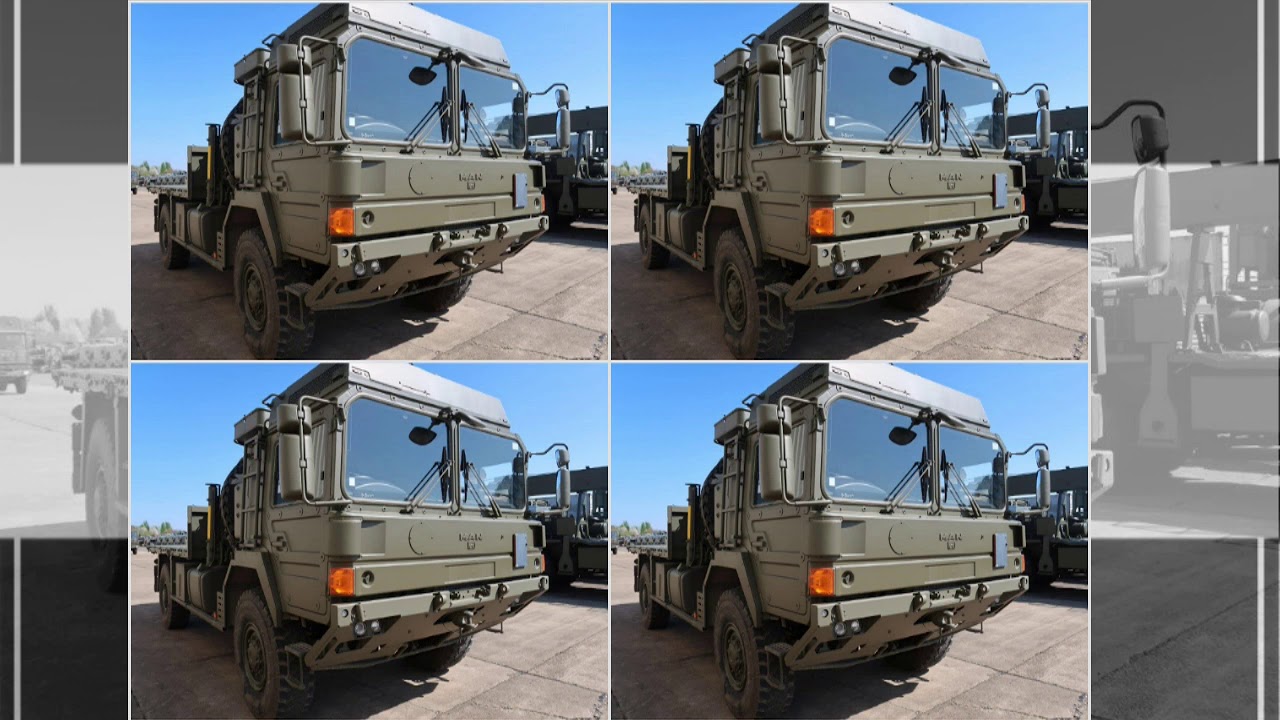 Mod Surplus MAN HX60 18 330 Crane Truck