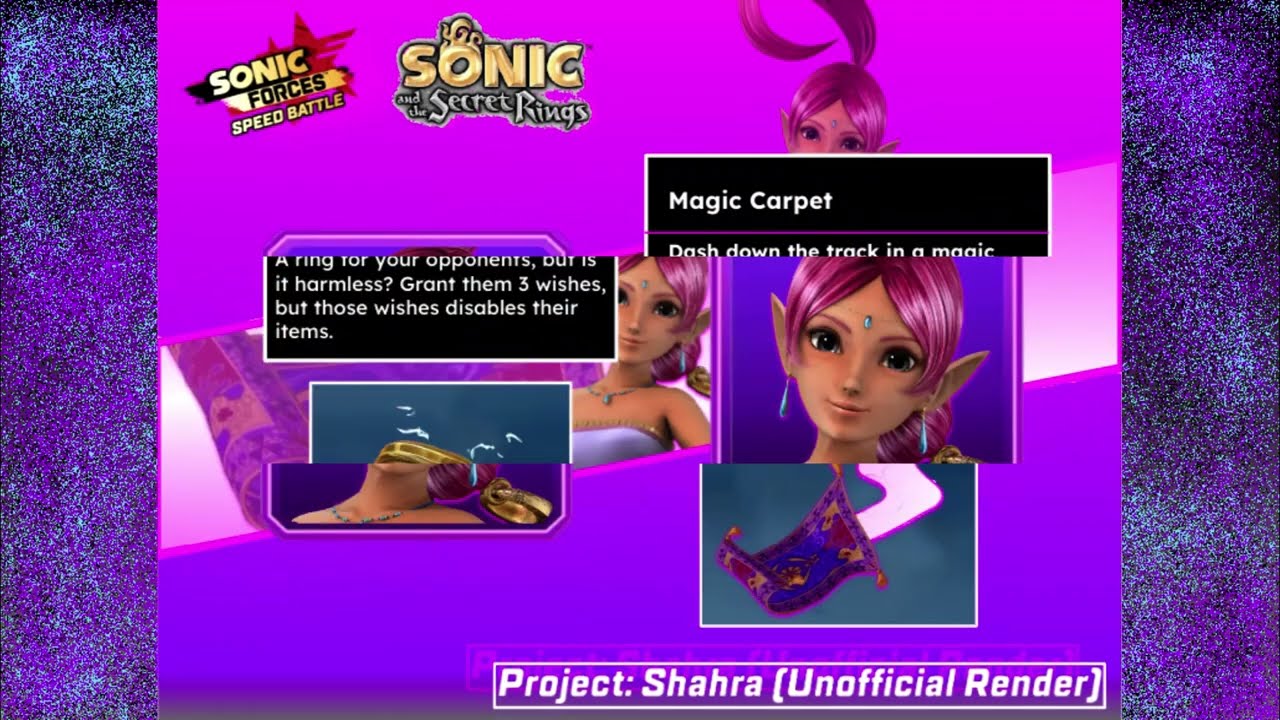 Project: Shahra | Character Rush | Speed Battle X The Secret Rings | Avatarian Destiny