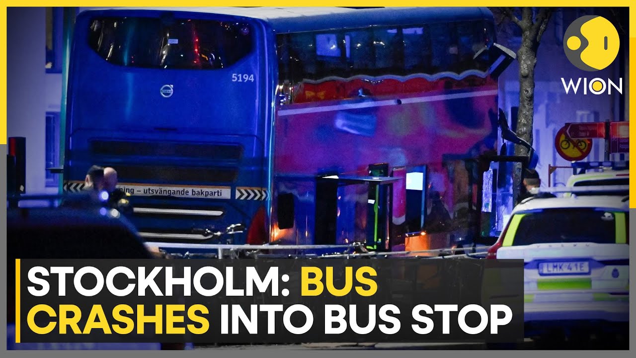 Several People Killed as Bus Crashes Into Stop in Stockholm | WION News