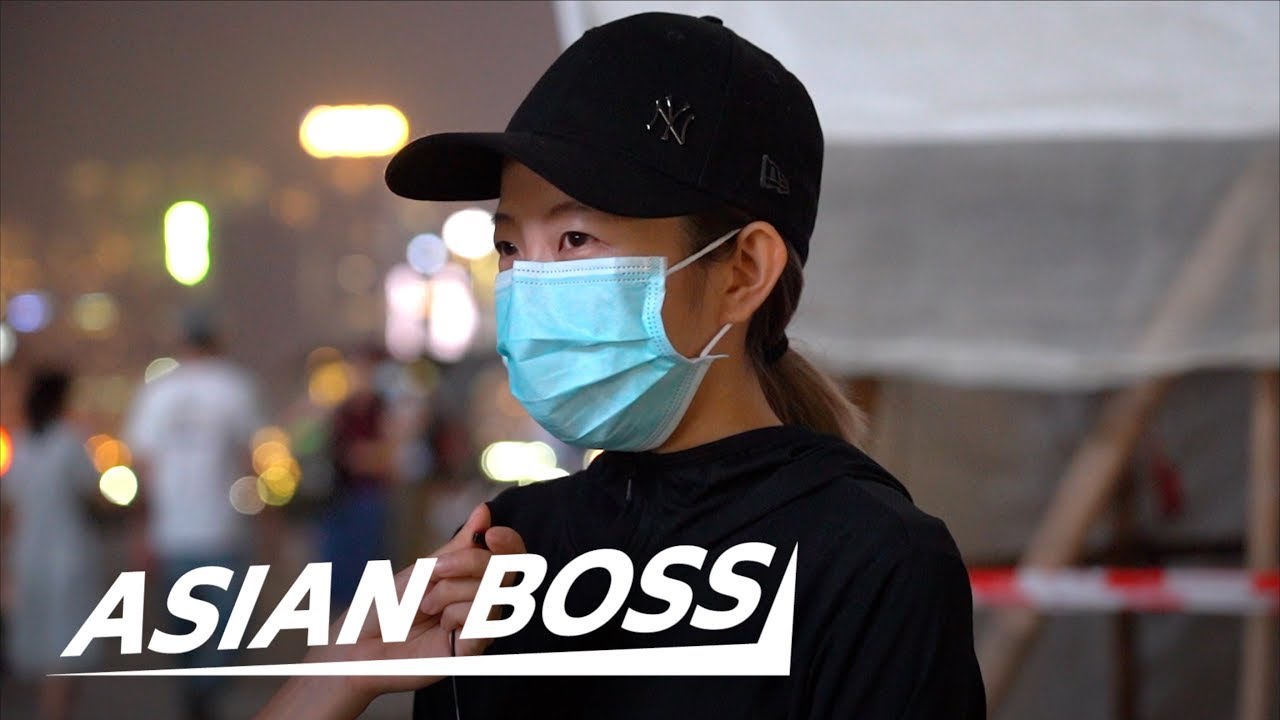 Hongkongers React To Face Mask Ban | ASIAN BOSS