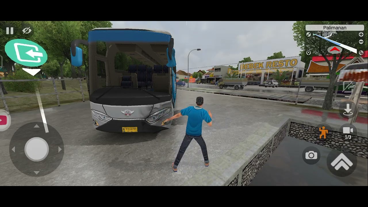 Bus simulator game play and go to Goa 