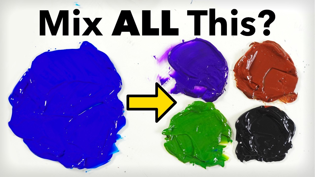 5 Essential Ultramarine Blue Color Mixing Formulas