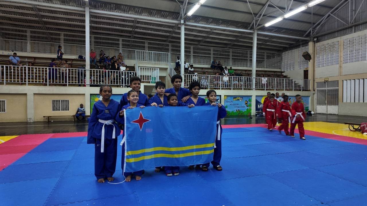 Taekwondo Team Aruba cu bon resultado na Corsou den TK5