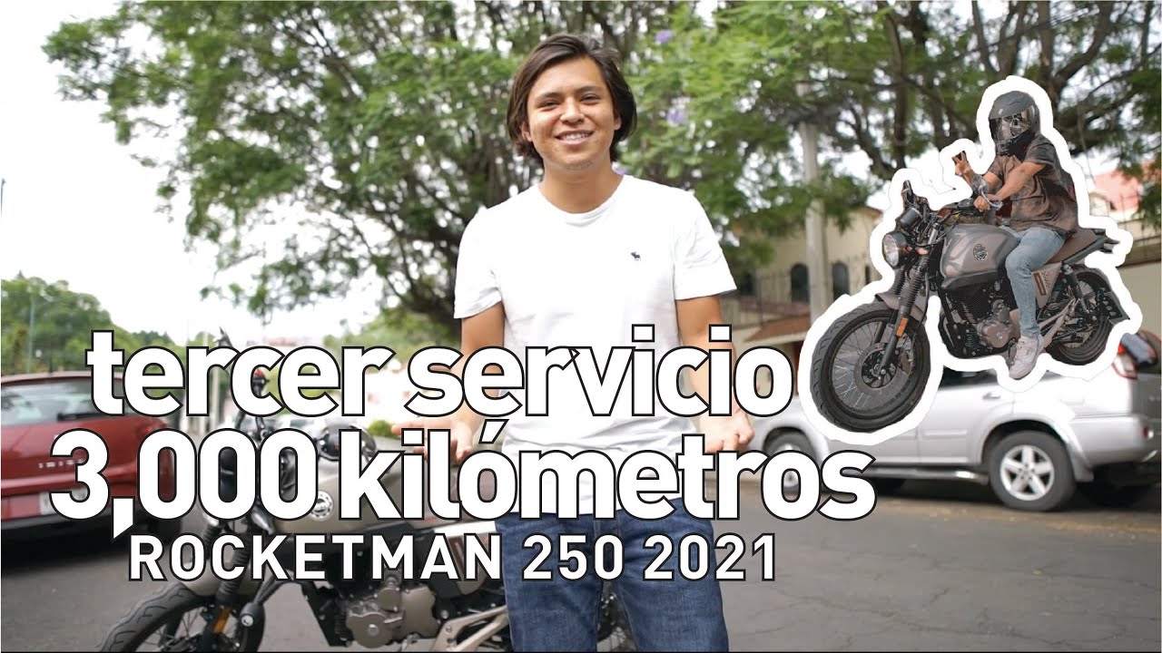 ROCKETMAN 250 TERCER SERVICIO 3 MIL KILÓMETROS