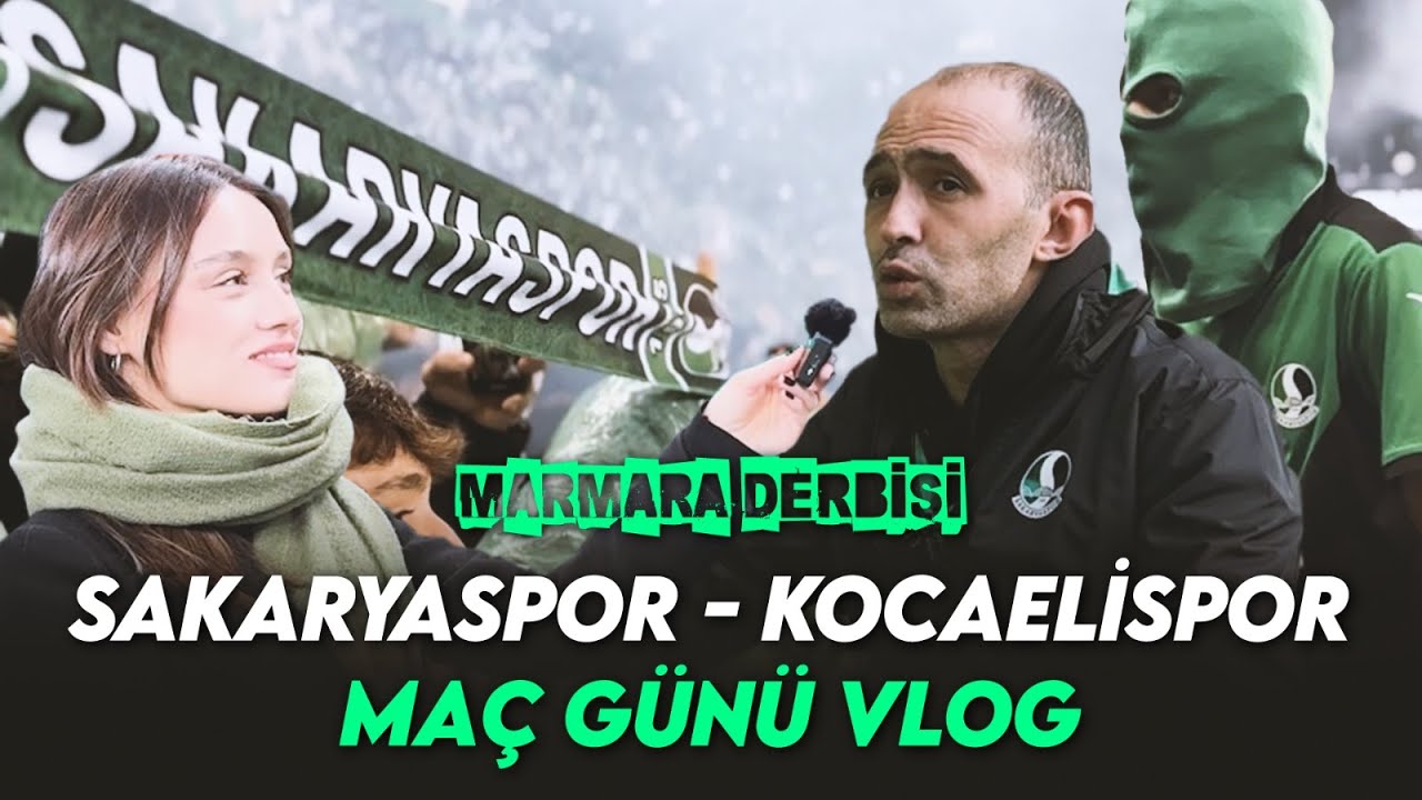 Sakaryaspor - Kocaelispor & Marmara Derbisi | Maç Günü Vlog