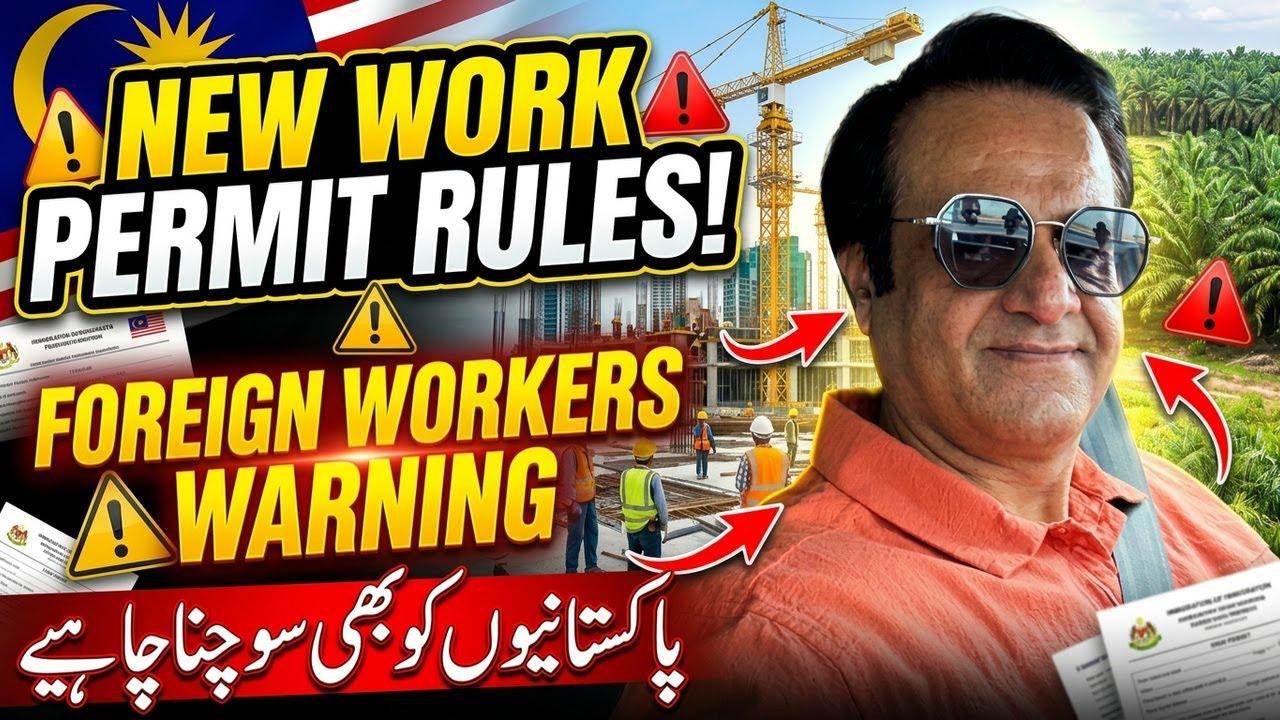 Malaysia Work Permit Update 2026: Don't Make These Mistakes! | Abdul samad pk