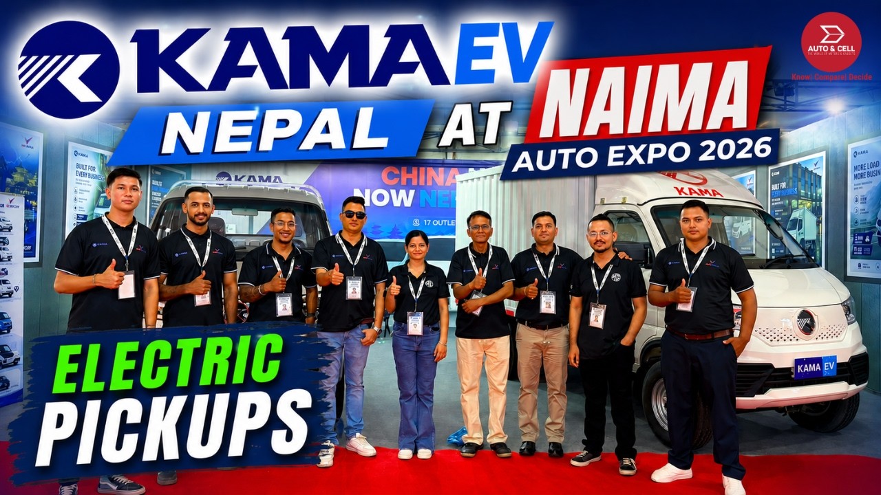 KAMA EV Nepal at NAIMA Auto Expo 2026 | Electric Pickup Showcase