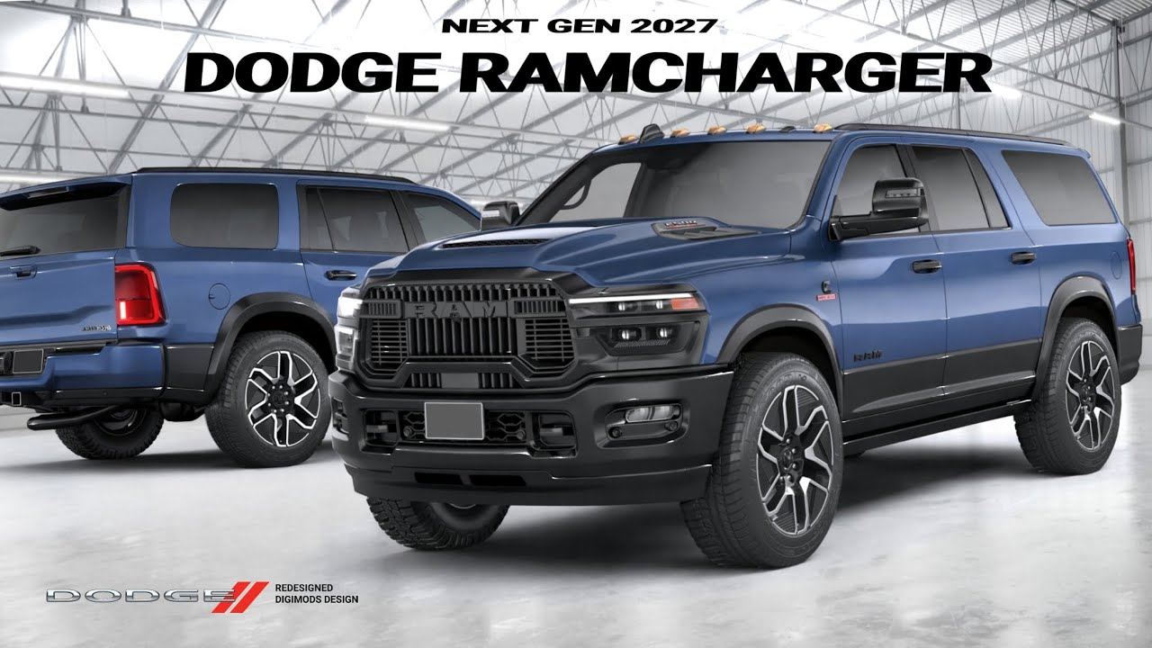 Dodge Ramcharger 2027: смелый современный дизайн? Обновленный дизайн.