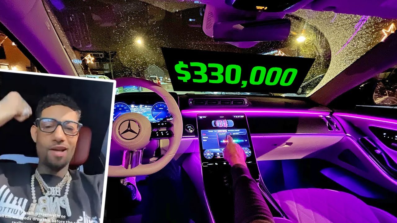 This is how much PNB Rock spends on his luxury car collection