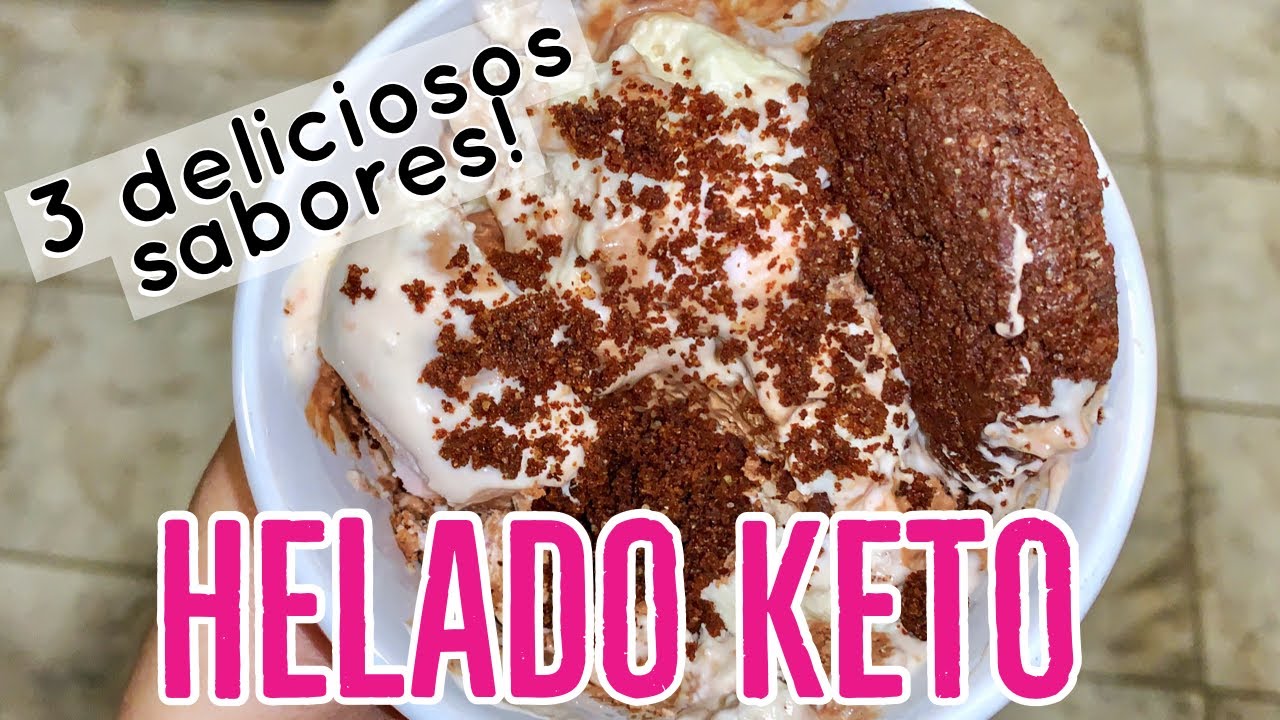 HELADO KETO | HELADO NAPOLITANO KETO