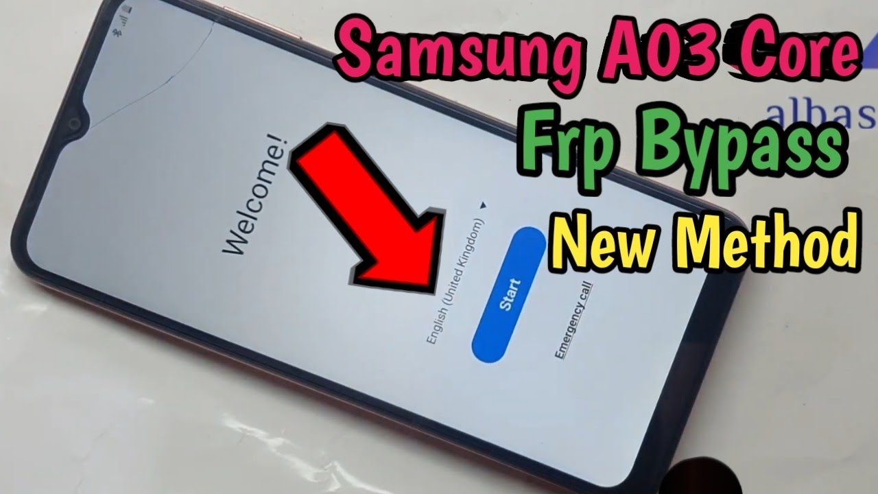Samsung A03 Core SM A032F Frp Bypass Android 1112  Samsung A03 Google Account Unlock Without Pc