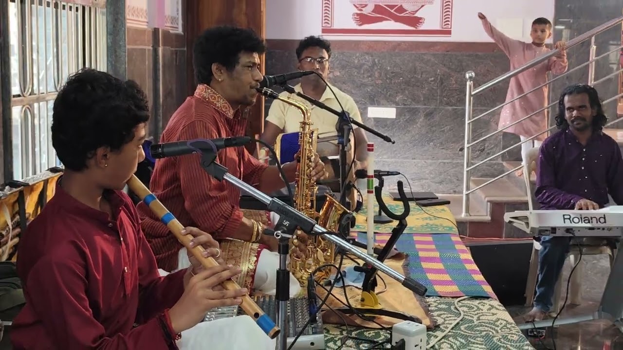 ನಮ್ಮಮ್ಮ ಶಾರದೆ ಉಮಾಮಹೇಶ್ವರಿ ಖ್ಯಾತ ಶ್ರೀ ಪಾಂಡುರಂಗ ಉಡುಪಿ & ಕುಮಾರ ನಿಧಿಶ್ ಅಪ್ಪ ಮಗನ ಜುಗಲ್ಬಂದಿ 