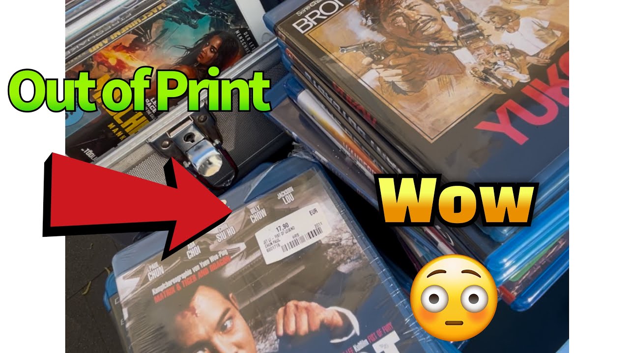 Tolle Schnäppchen und Out of Print Titel auf dem Flohmarkt entdeckt - Flohmarkt Haul Folge 104