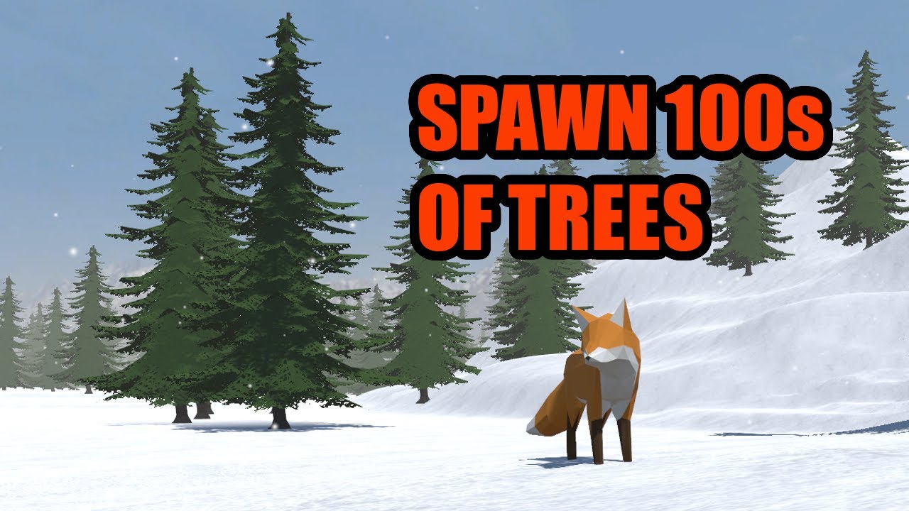 How to Spawn Hundreds of Tree Prefabs in Unity - Code With Me