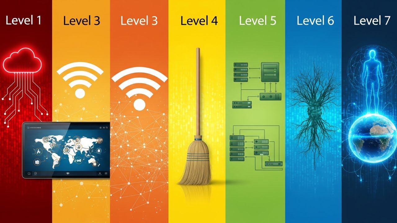 Decoding the 7 levels of internet infrastructure, which level are you at?