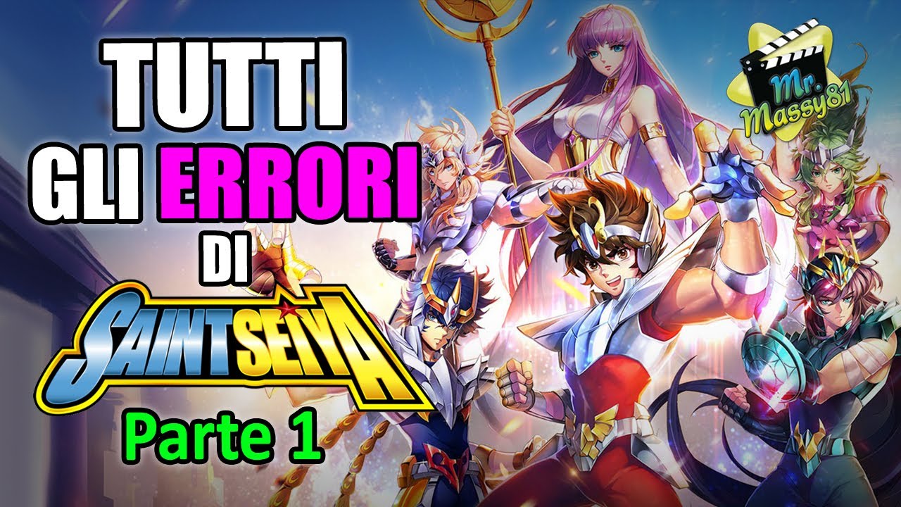 Tutti gli ERRORI dei Cavalieri dello Zodiaco - 1 parte