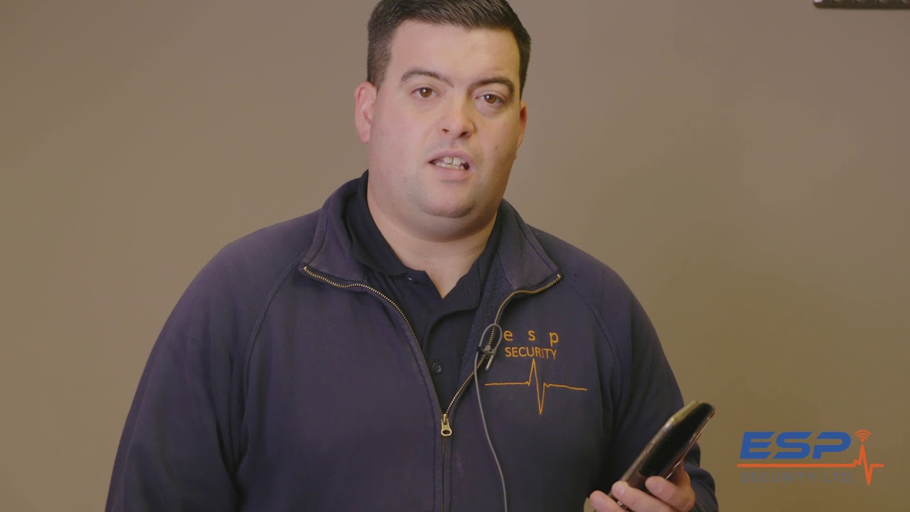 Mark from ESP Security demonstrates a CCTV System & the HIK Connect app on your phone.