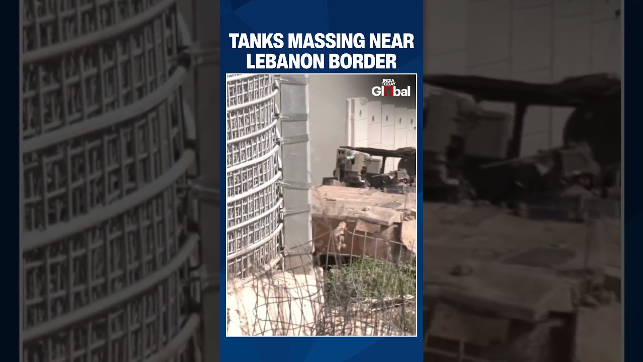 Israeli Tanks, Armored Vehicles, Soldiers Fortify Lebanon Border As Conflict Approaches Two Weeks