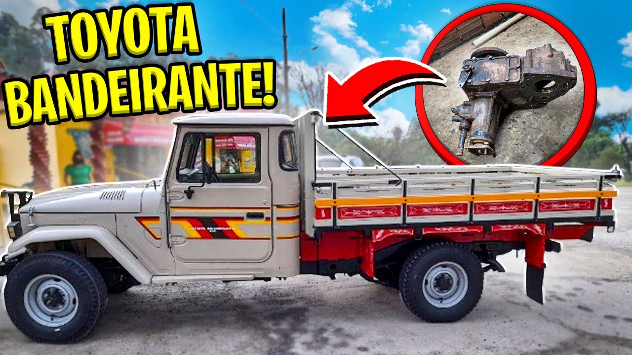 COMO TIRAR CAIXA DE TRANSFERÊNCIA DA TOYOTA BANDEIRANTES! * Sem tirar o câmbio! *