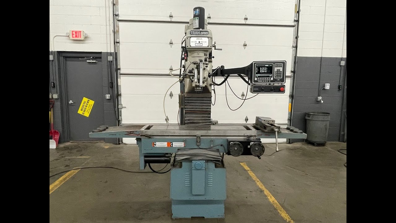 SWI Proto Trak, DPM5 Bed Mill with 3-Axis A.G.E. Control