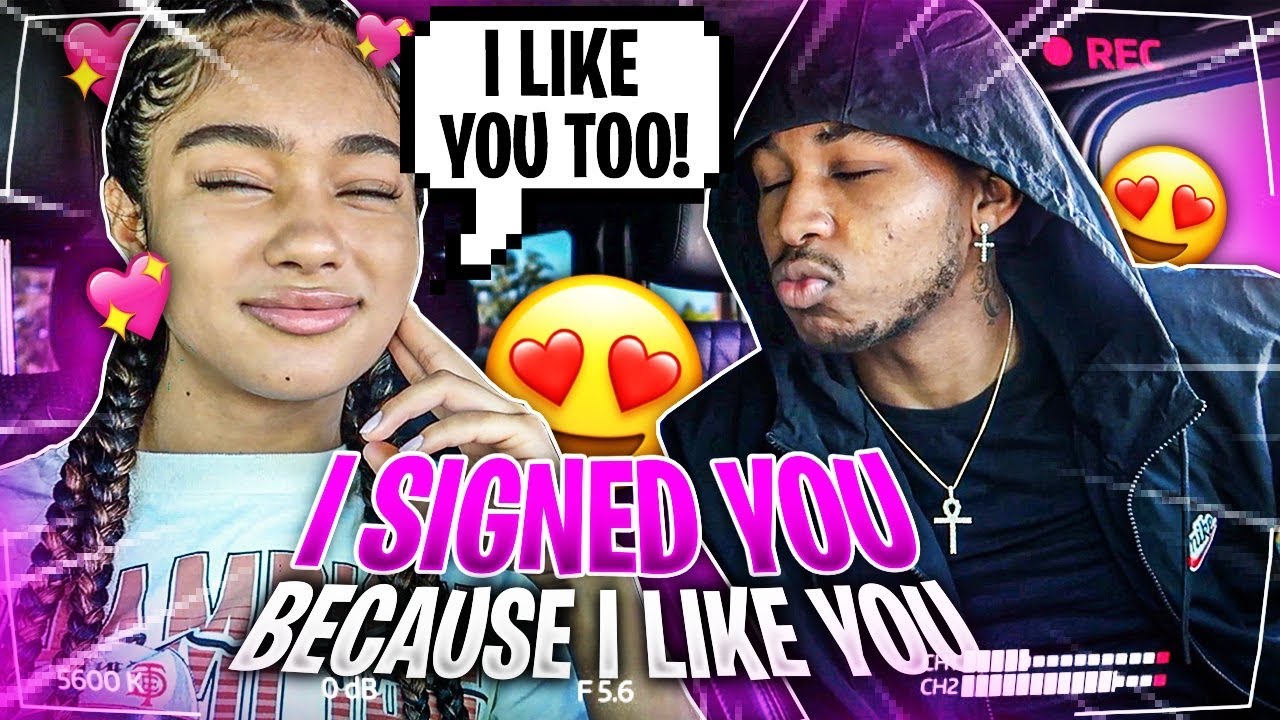 I ONLY SIGNED LALA BECAUSE I LIKE HER... (Riley was right)