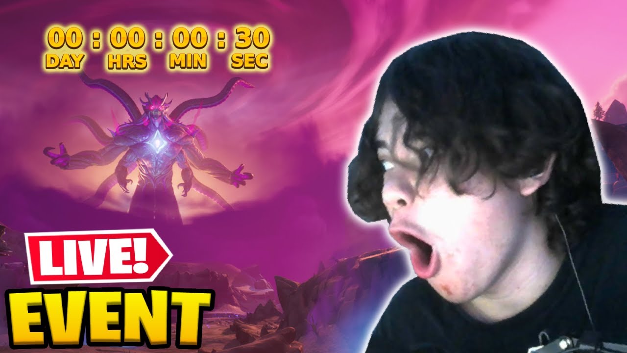 Fortnite ZERO HOUR Live Event! | Reaction / Gameplay