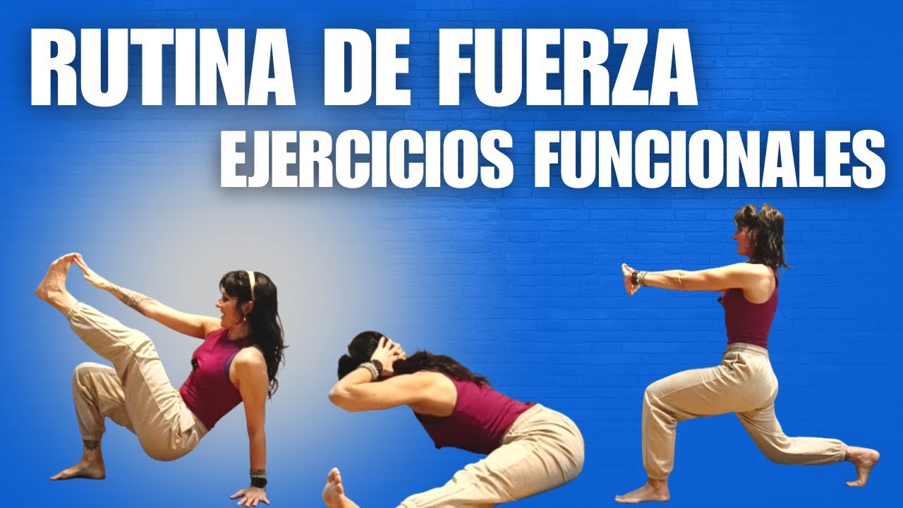 Ejercicios FUNCIONALES | Mejora tu FUERZA sin Material